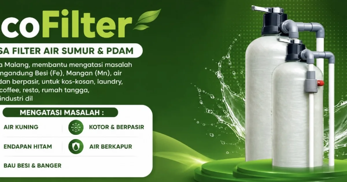 Filter Air Mengandung Besi