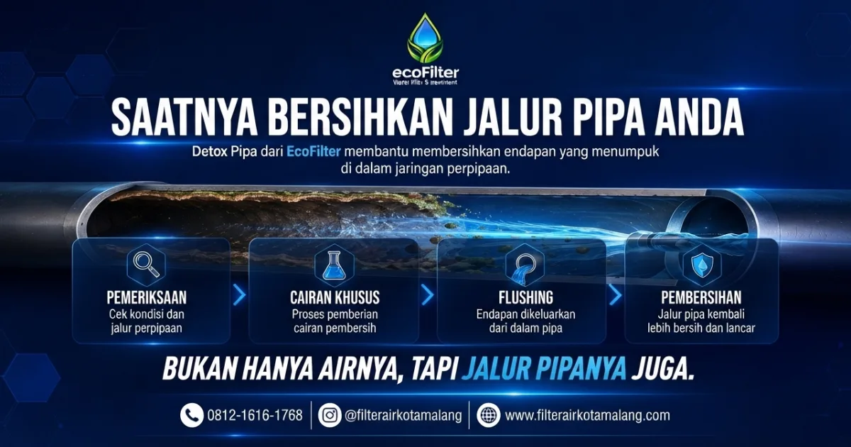 Jasa Pelancar Pipa Air Bersih Kota Malang