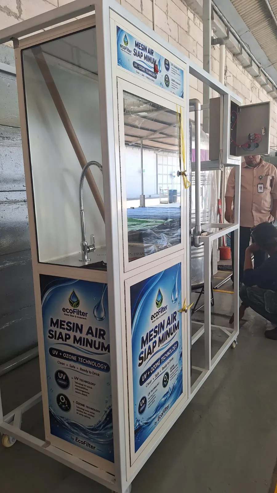 Foto proyek 3 — Instalasi Filter Air Siap Minum Pabrik Garmen Probolinggo