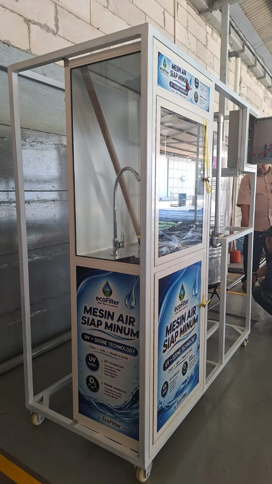 Foto proyek 4 — Instalasi Filter Air Siap Minum Pabrik Garmen Probolinggo