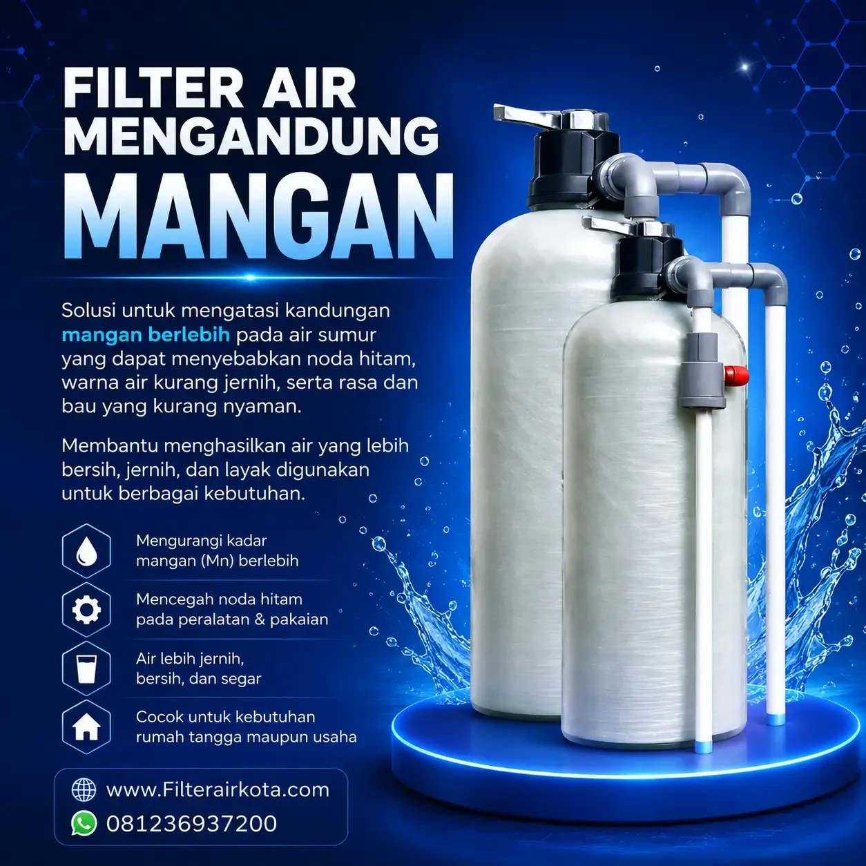 Filter Air Rumahan 3 Tahap