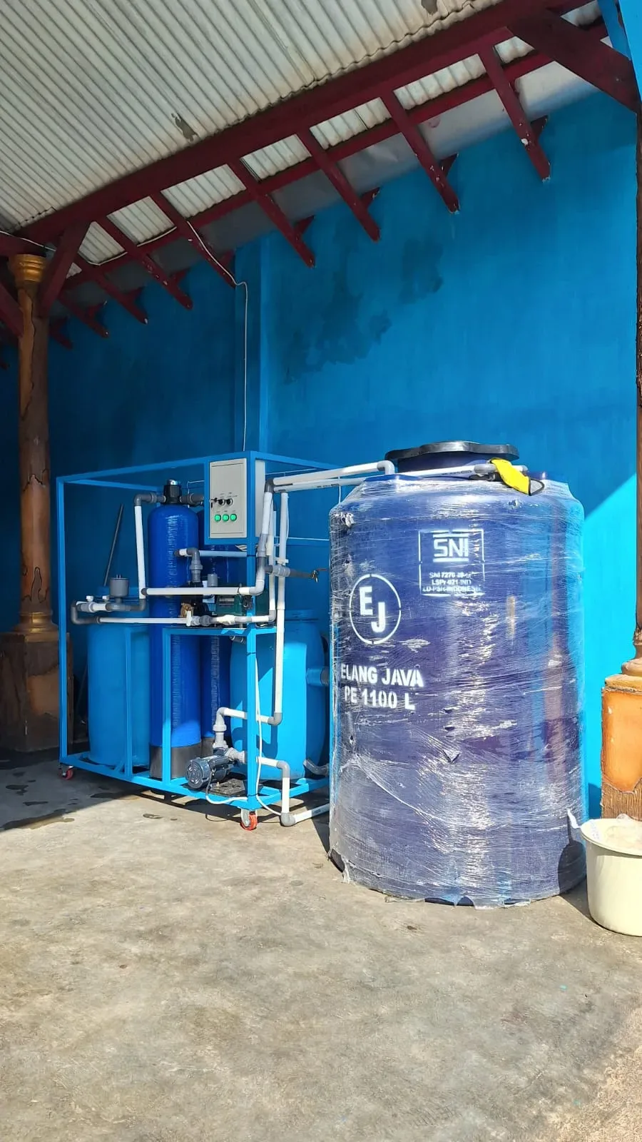 IPAL Komunal MBG Kapasitas 500 Liter/hari